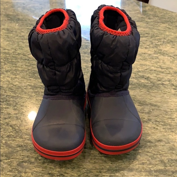 crocs kids winter